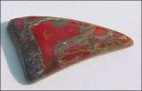 AGATIZED DINOSAUR BONE DESIGNER CABOCHON (USA) � 22.70 Ct.