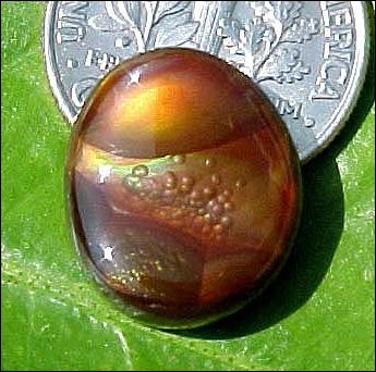FIRE AGATE CABOCHON (USA) – 7.87 ct. (All use, N)